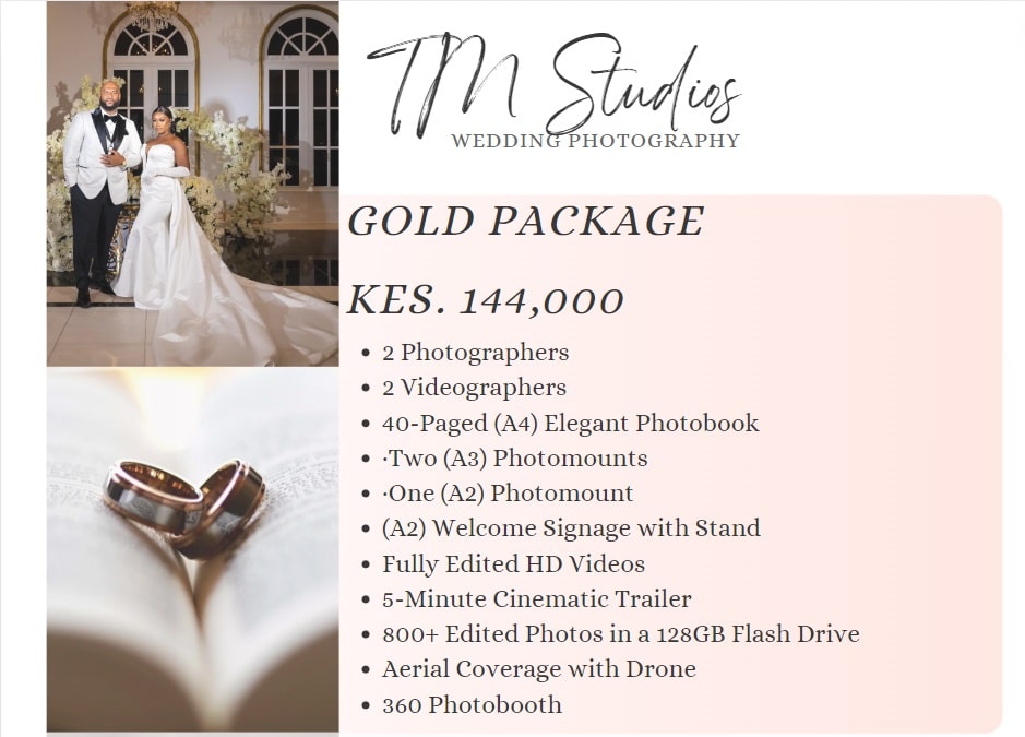 Gold Package - TM Studios KE